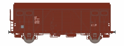Dekas DK-872321 - H0 - Gedeckter Güterwagen 21 RIV, SJ, Ep. IV